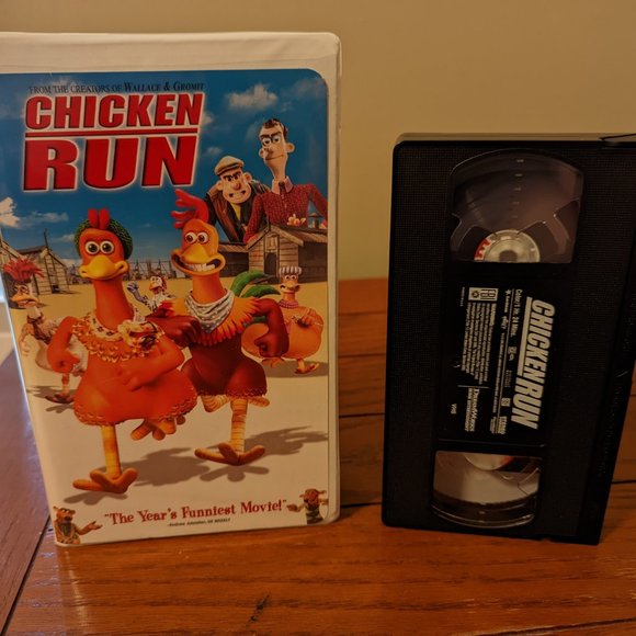 Chicken Run (VHS, 2000) Dreamworks Mel Gibson Hilarious Animated New Classic! - Picture 4 of 4